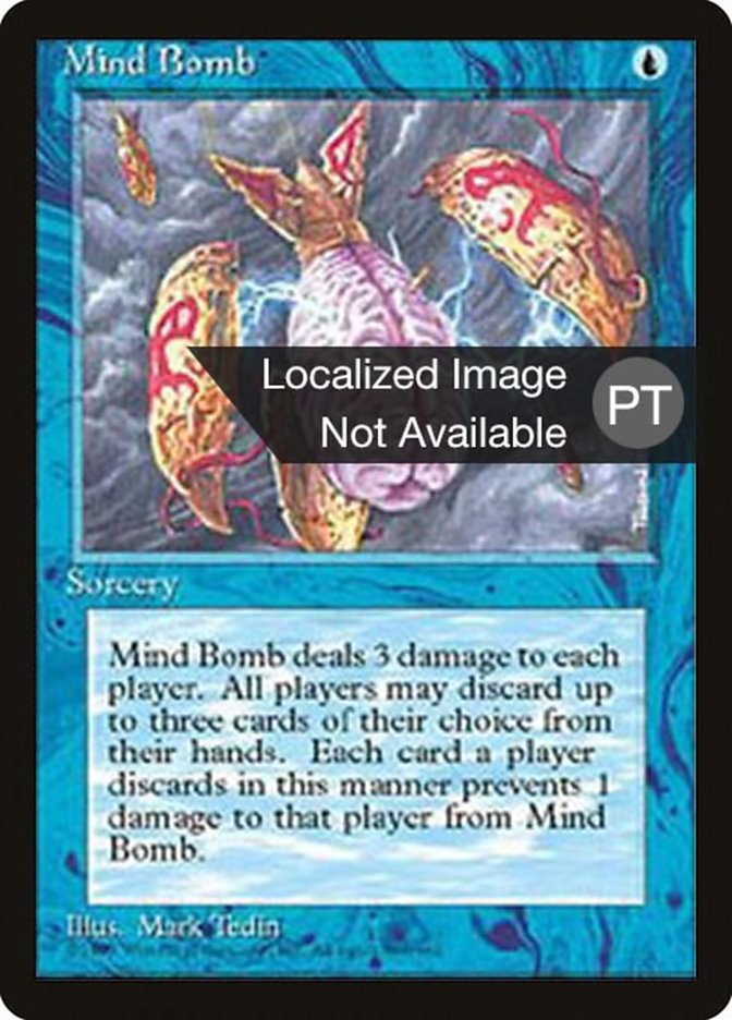 Mind Bomb [Fourth Edition (Foreign Black Border)] | Golgari Games