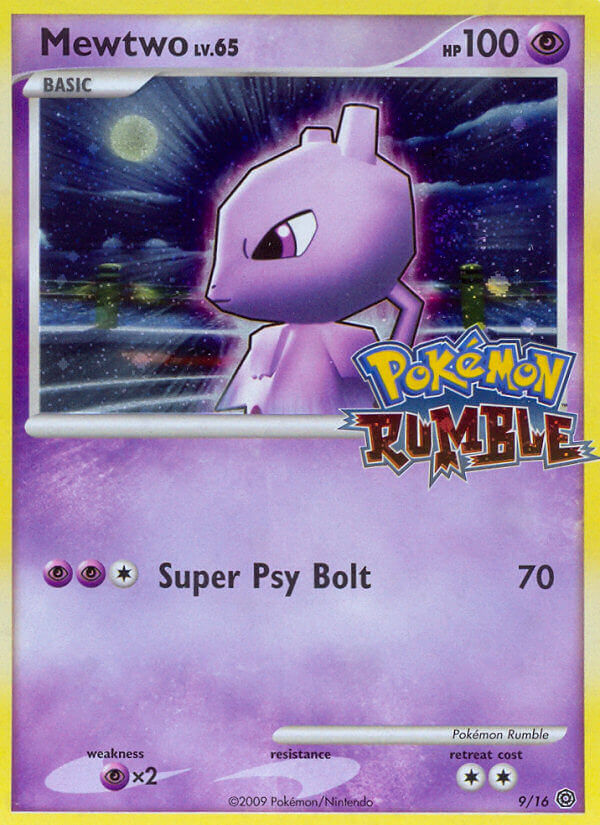 Mewtwo (9/16) [Pokémon Rumble] | Golgari Games