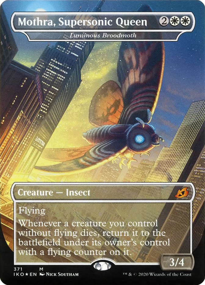 Luminous Broodmoth - Mothra, Supersonic Queen (Godzilla Series) [Ikoria: Lair of Behemoths] | Local Legends
