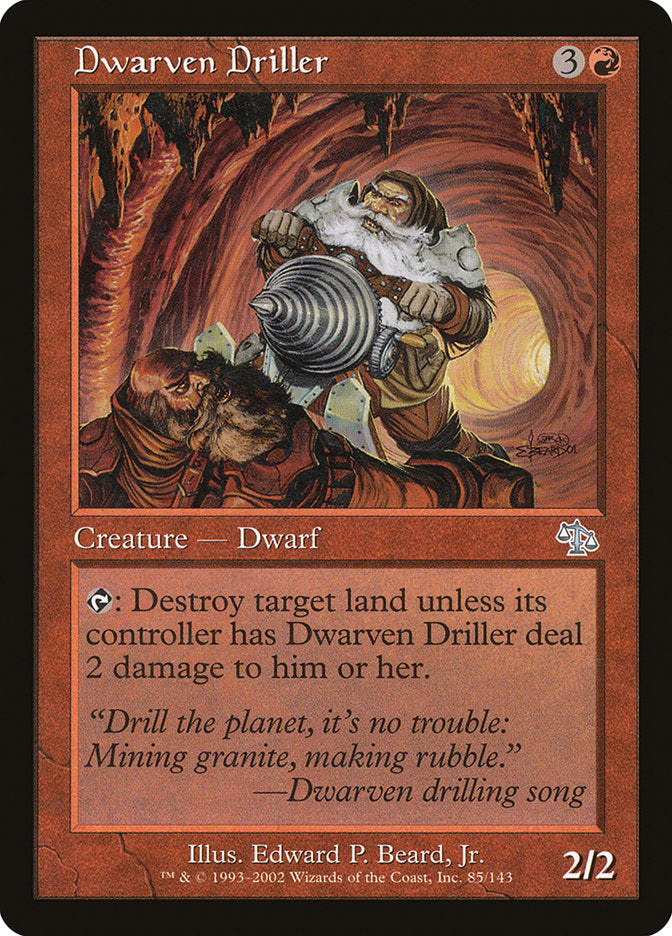 Dwarven Driller [Judgment] | Local Legends