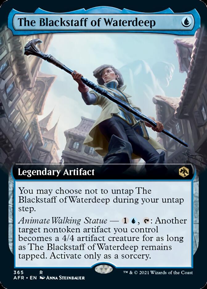 The Blackstaff of Waterdeep (Extended Art) [Dungeons & Dragons: Adventures in the Forgotten Realms] | Golgari Games