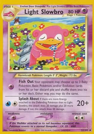 Light Slowbro (51/105) [Neo Destiny Unlimited] | Golgari Games