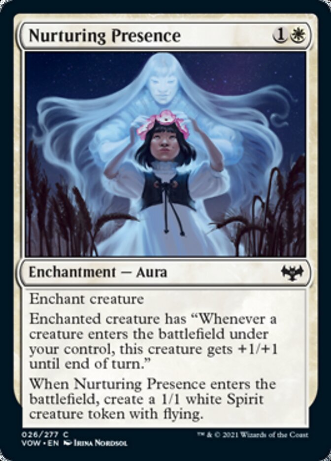 Nurturing Presence [Innistrad: Crimson Vow] | Golgari Games