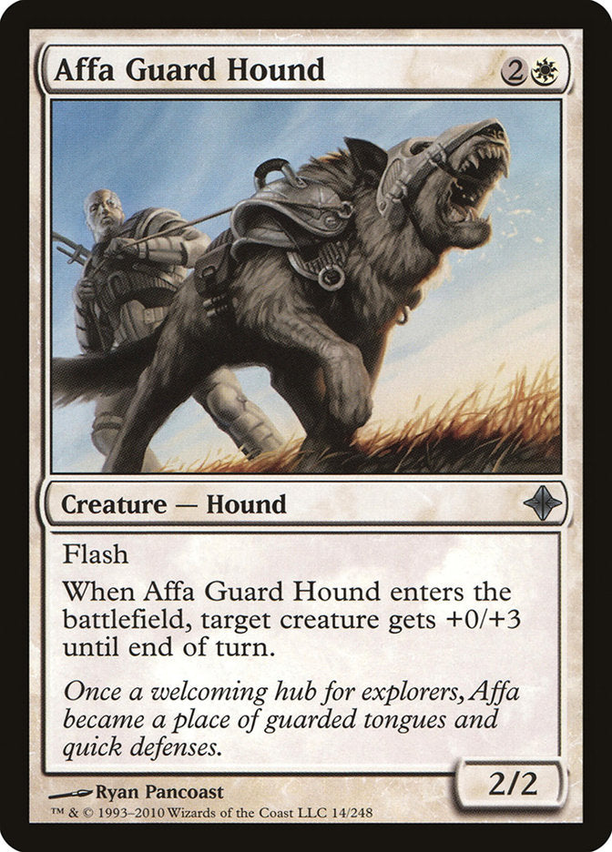 Affa Guard Hound [Rise of the Eldrazi] | Golgari Games