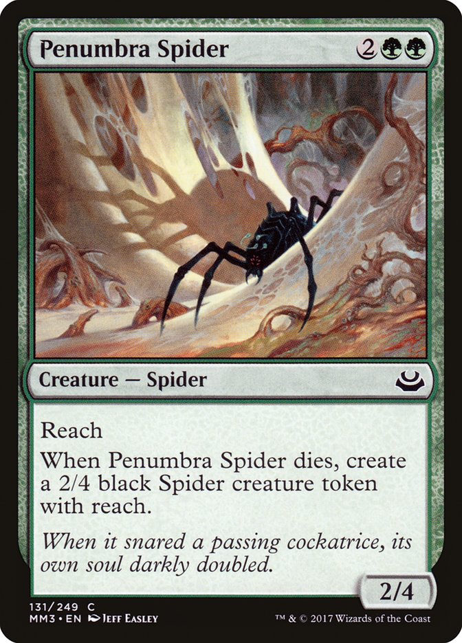 Penumbra Spider [Modern Masters 2017] | Golgari Games