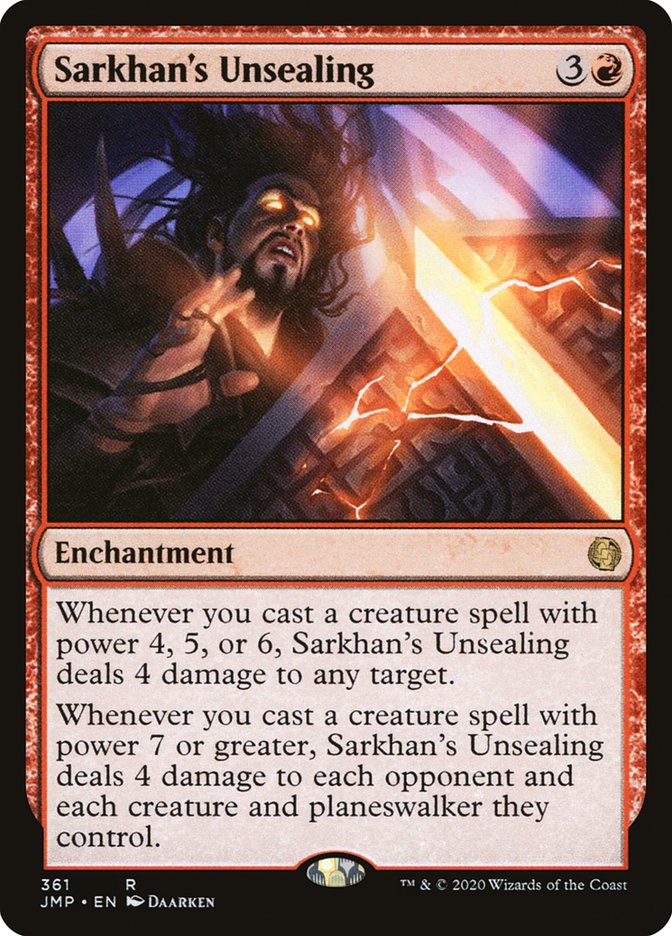 Sarkhan's Unsealing [Jumpstart] | Local Legends