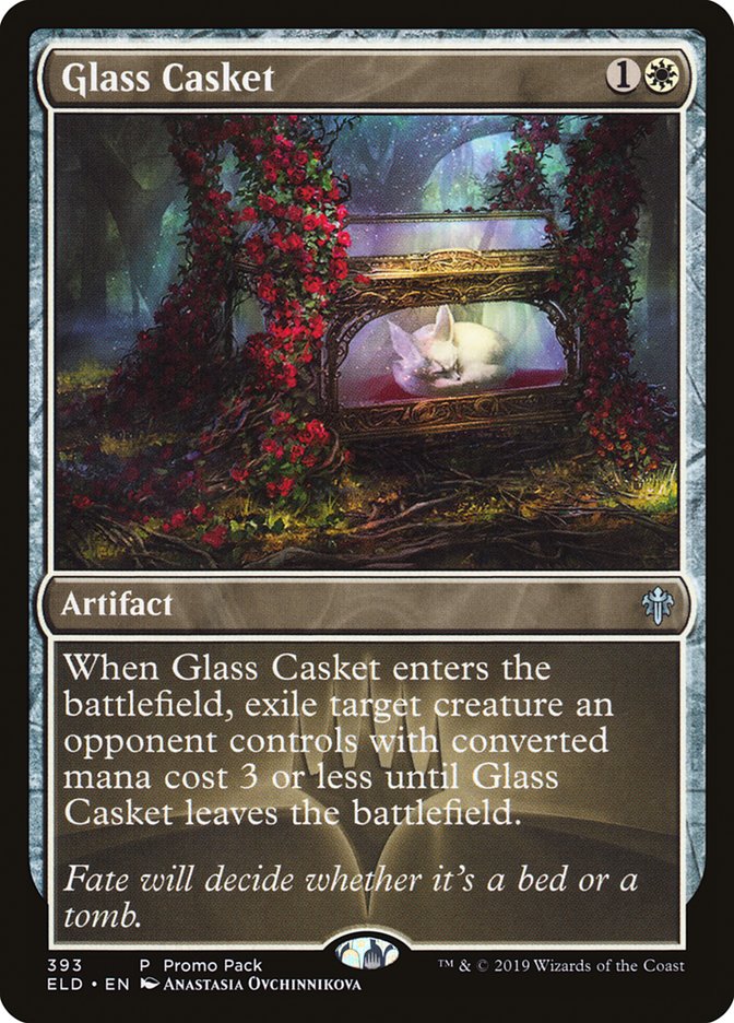 Glass Casket (Promo Pack) [Throne of Eldraine Promos] | Local Legends