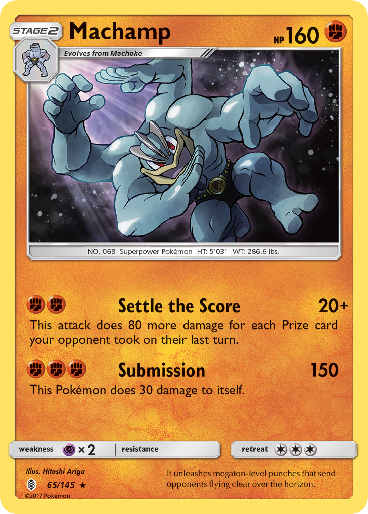 Machamp (65/145) [Sun & Moon: Guardians Rising] | Golgari Games