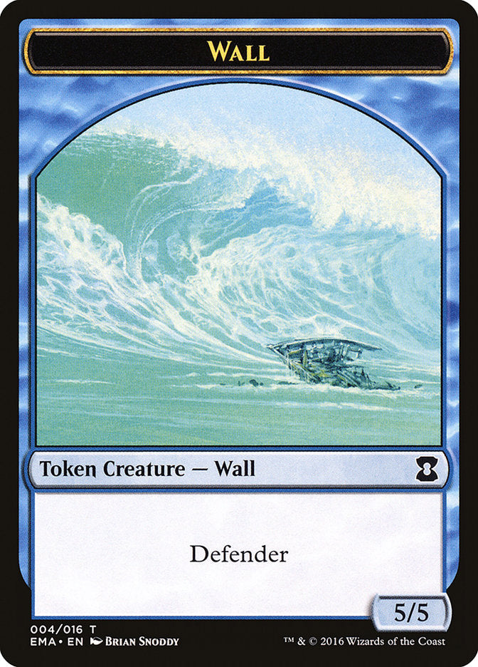 Wall Token [Eternal Masters Tokens] | Golgari Games