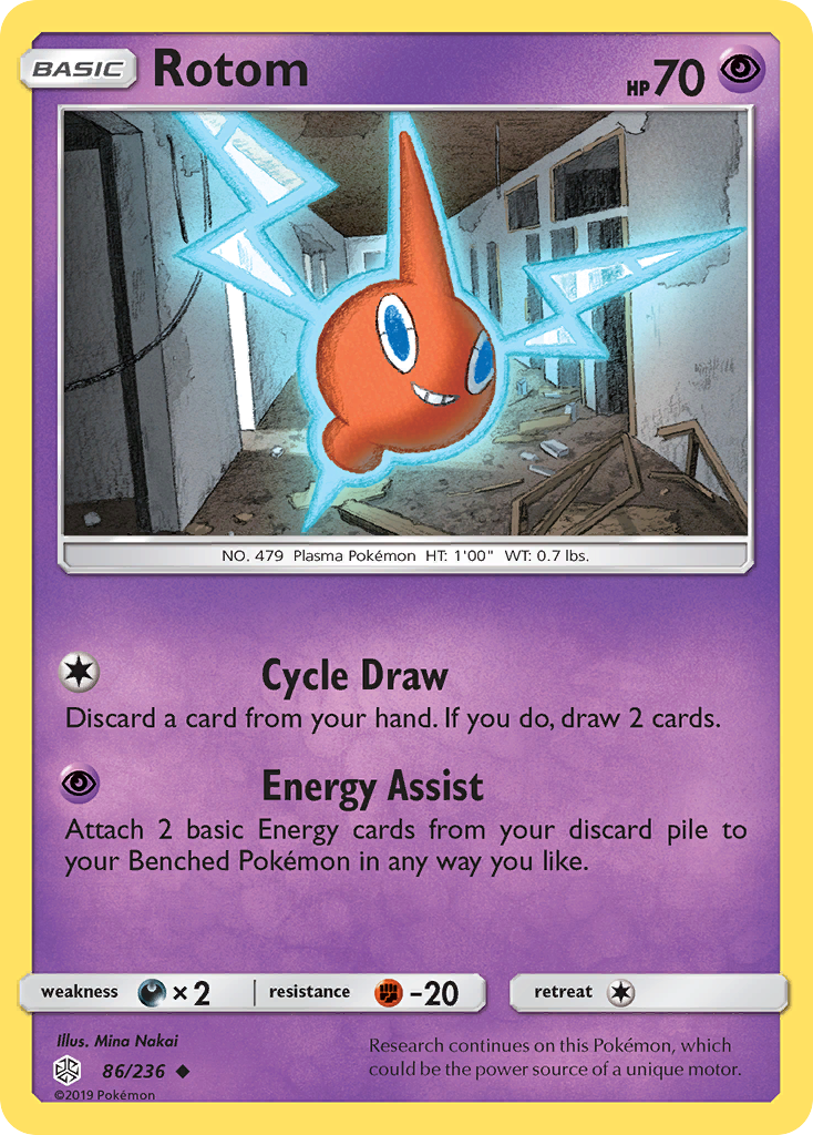 Rotom (86/236) [Sun & Moon: Cosmic Eclipse] | Golgari Games