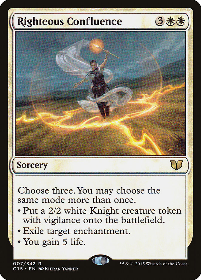 Righteous Confluence [Commander 2015] | Local Legends
