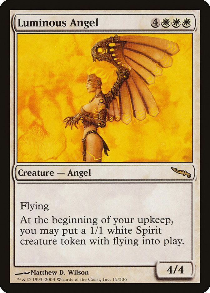 Luminous Angel [Mirrodin] | Local Legends