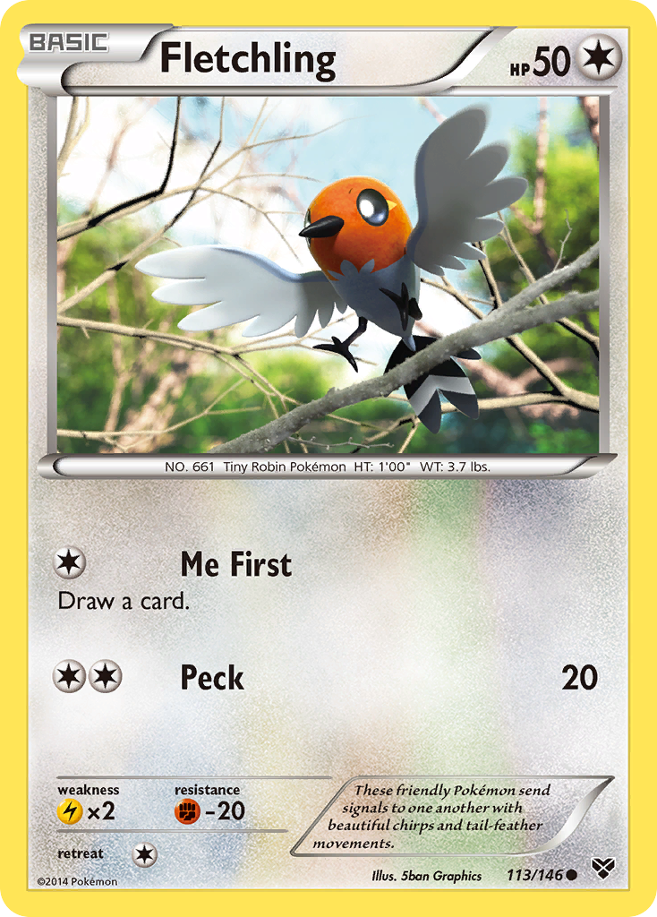 Fletchling (113/146) [XY: Base Set] | Golgari Games