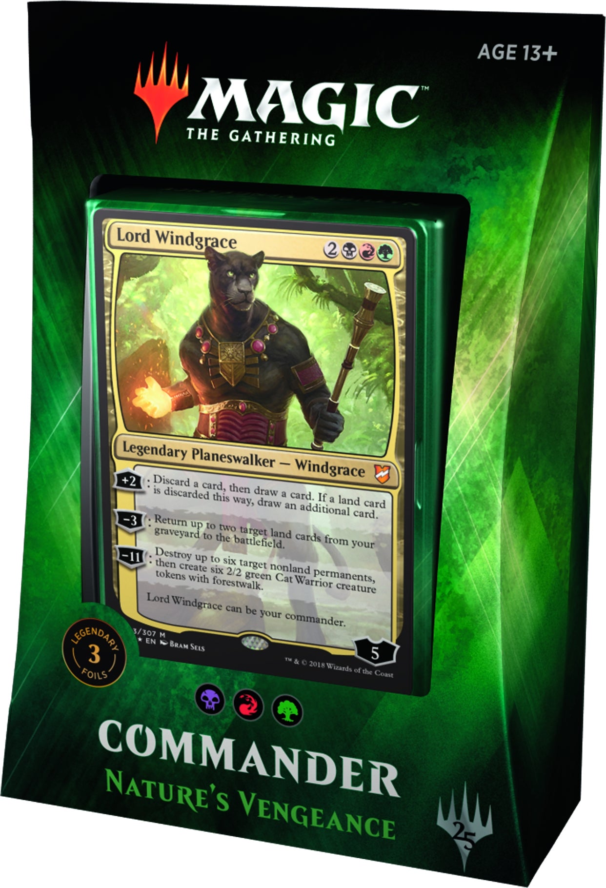 Commander 2018 - Commander Deck (Nature's Vengeance) | Local Legends