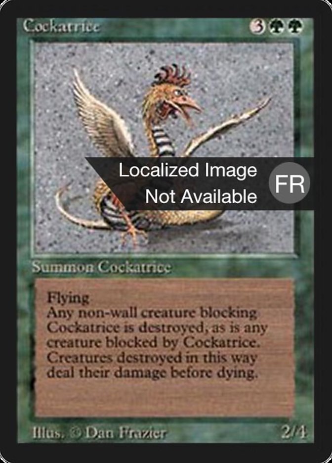 Cockatrice [Foreign Black Border] | Golgari Games