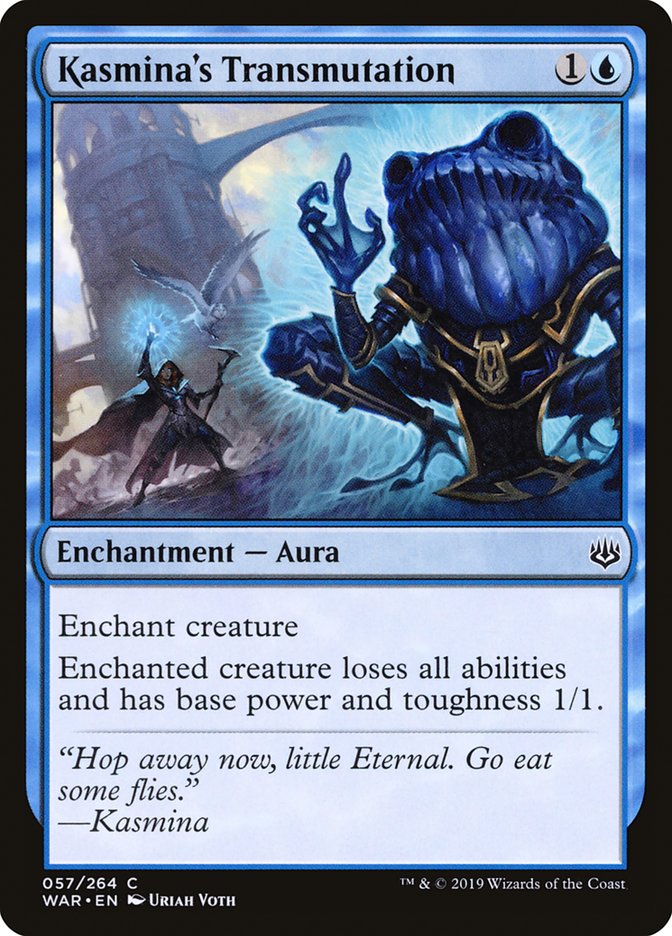 Kasmina's Transmutation [War of the Spark] | Local Legends