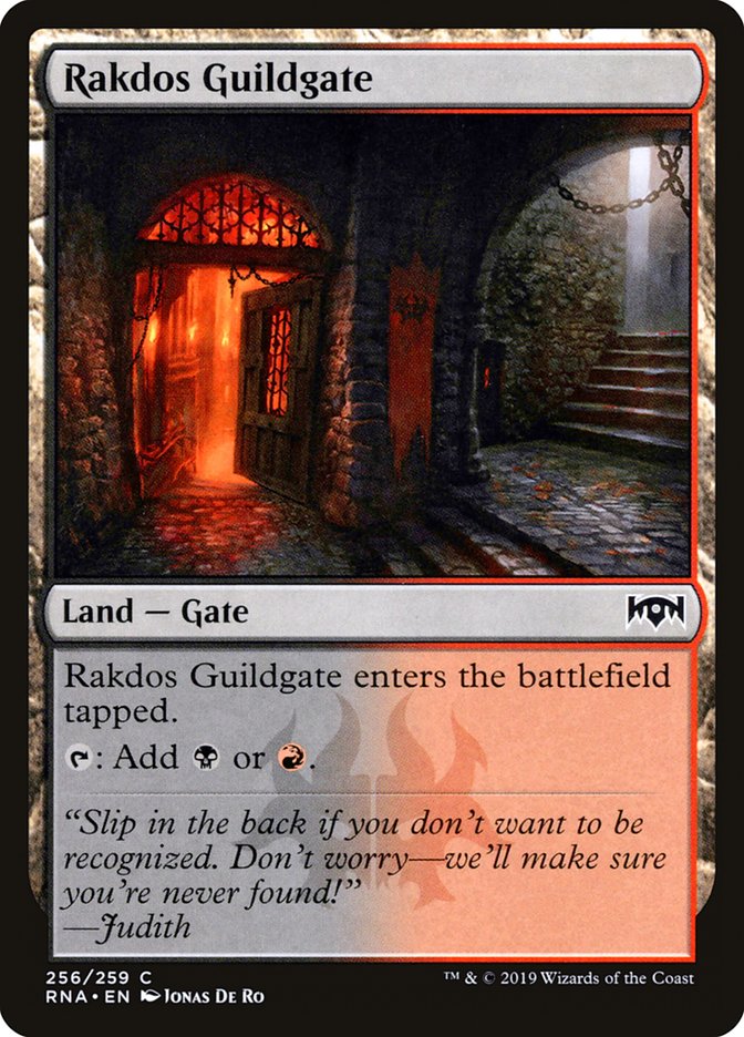 Rakdos Guildgate (256/259) [Ravnica Allegiance] | Golgari Games