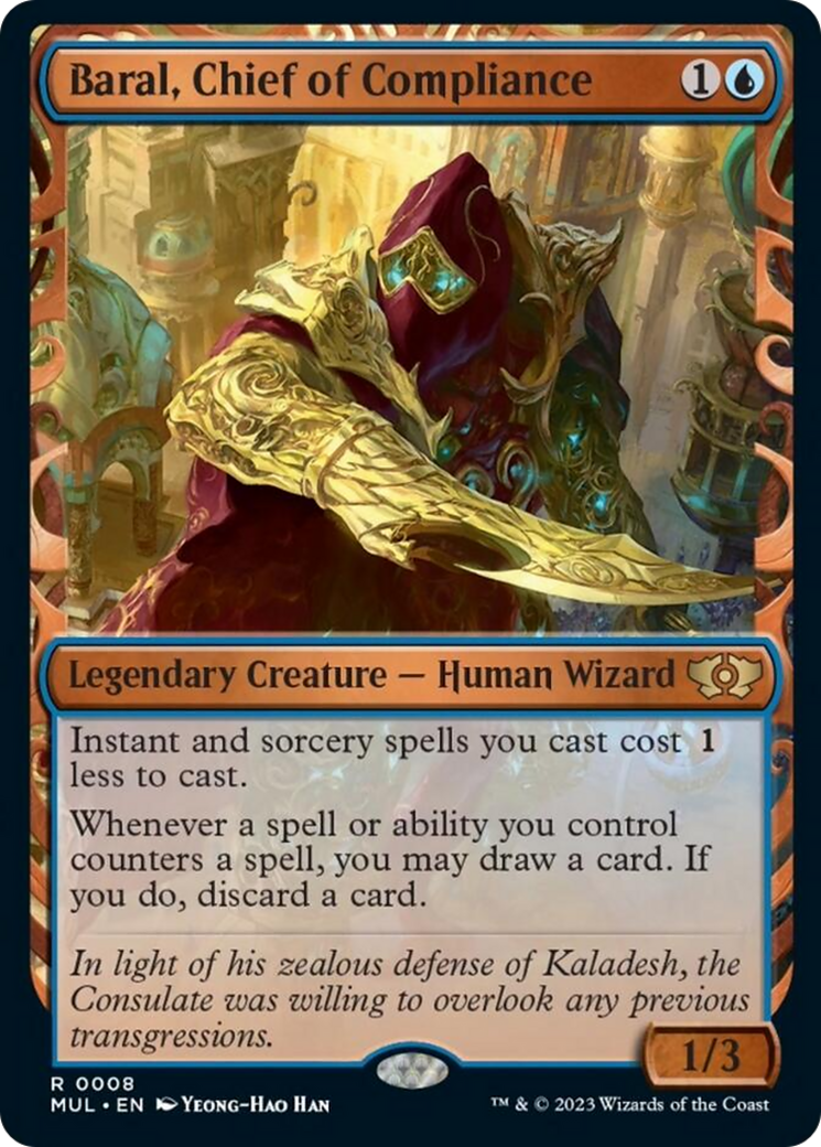 Baral, Chief of Compliance [Multiverse Legends] | Golgari Games