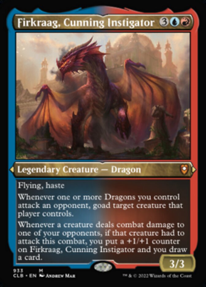 Firkraag, Cunning Instigator (Display Commander) (Foil Etched) [Commander Legends: Battle for Baldur's Gate] | Local Legends