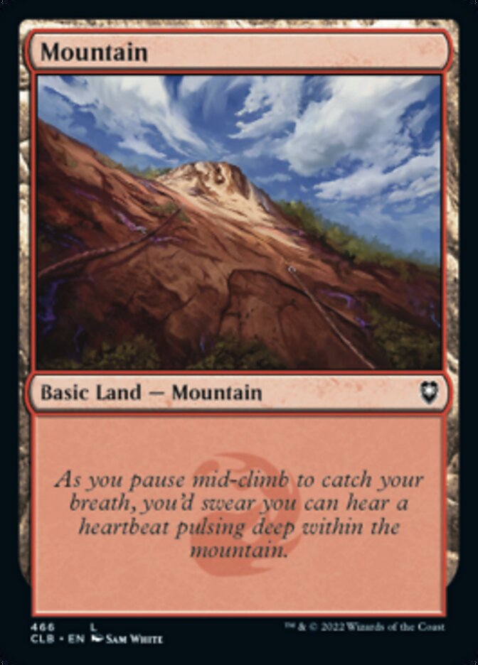Mountain (466) [Commander Legends: Battle for Baldur's Gate] | Local Legends