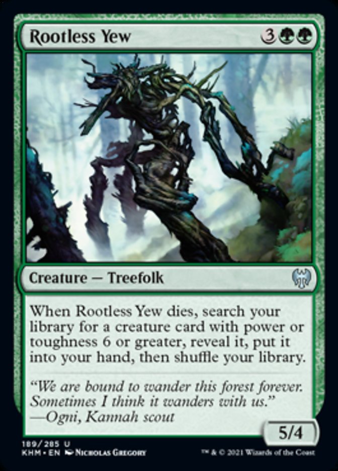 Rootless Yew [Kaldheim] | Local Legends