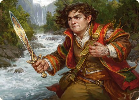 Frodo Baggins Art Card (16/81) [The Lord of the Rings: Tales of Middle-earth Art Series] | Local Legends