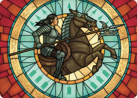 Tori D'Avenant, Fury Rider Art Card [Dominaria United Art Series] | Local Legends