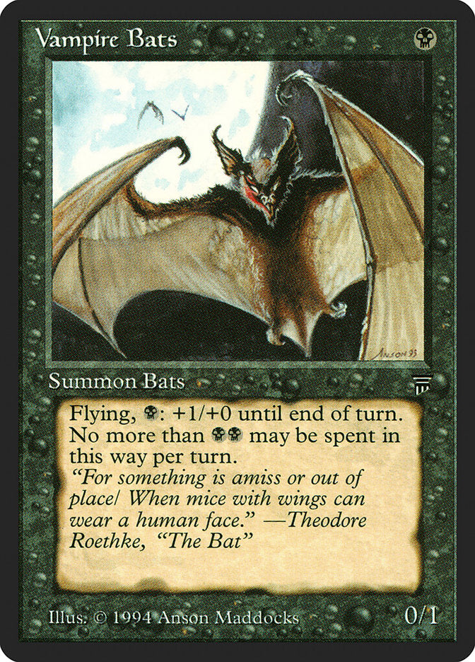 Vampire Bats [Legends] | Local Legends