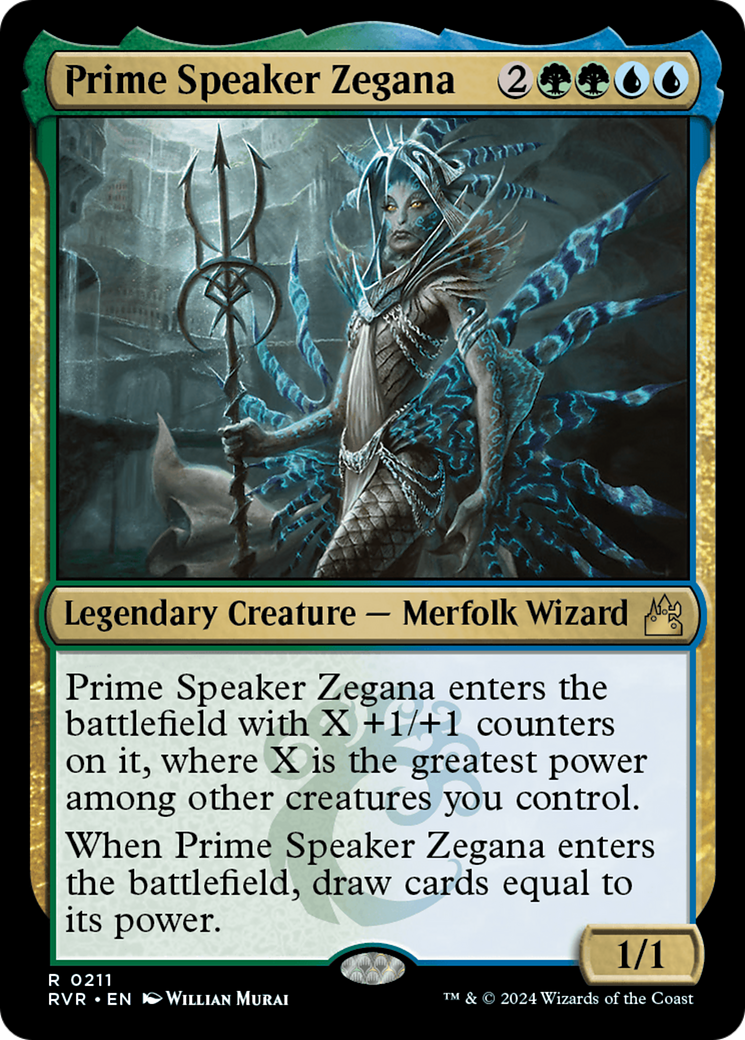 Prime Speaker Zegana [Ravnica Remastered] | Local Legends
