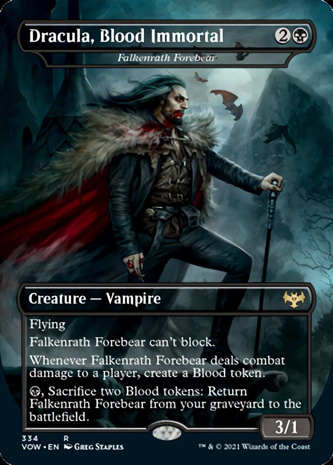 Falkenrath Forebear - Dracula, Blood Immortal [Innistrad: Crimson Vow] | Local Legends