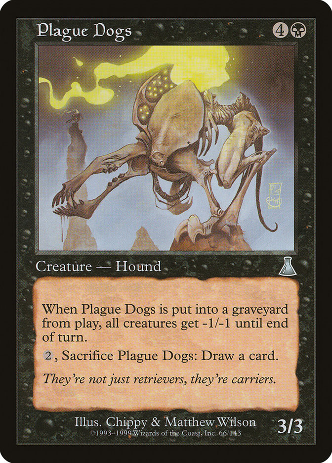 Plague Dogs [Urza's Destiny] | Golgari Games