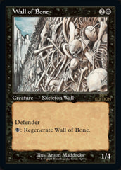 Wall of Bone (Retro) [30th Anniversary Edition] | Local Legends