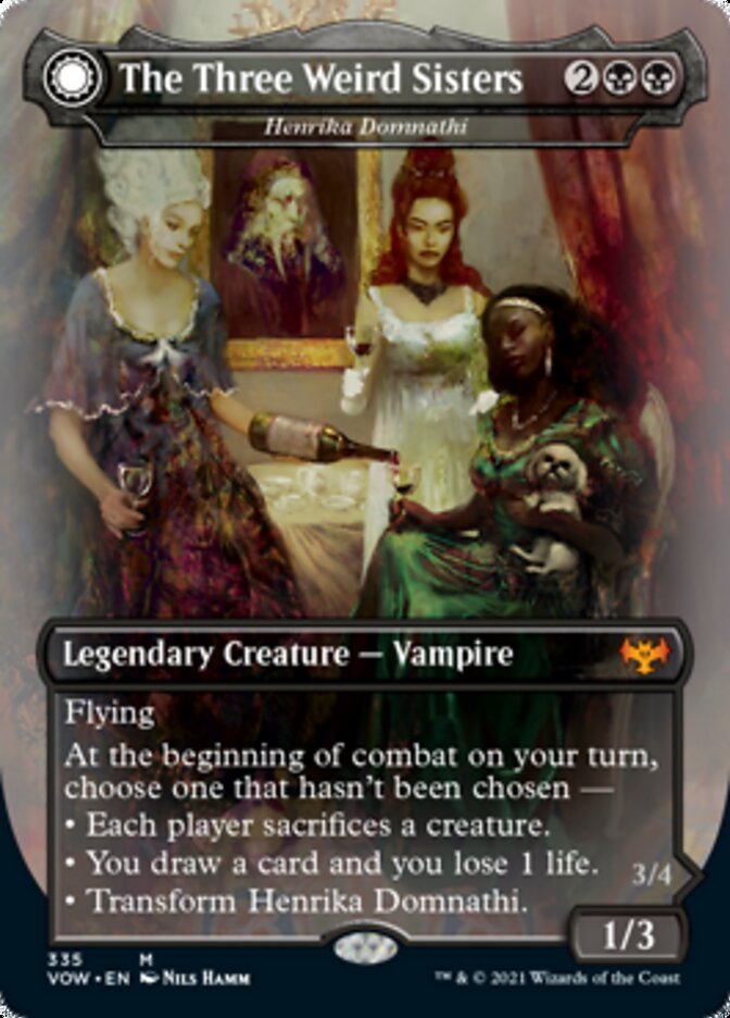 Henrika Domnathi // Henrika, Infernal Seer - The Three Weird Sisters // Fiends of Darkest Night [Innistrad: Crimson Vow] | Local Legends