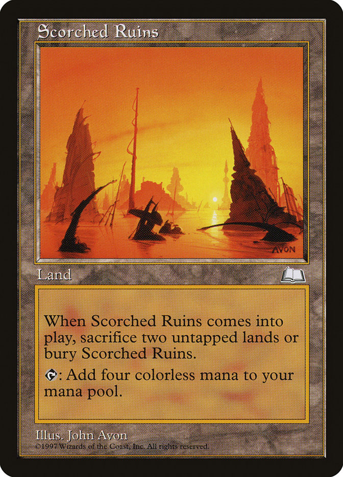 Scorched Ruins [Weatherlight] | Local Legends