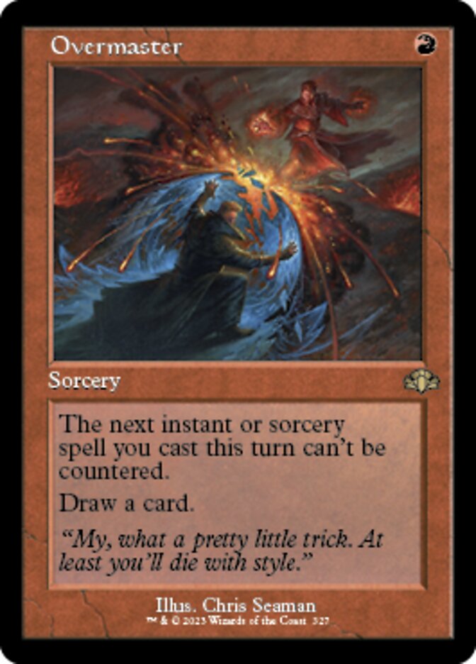Overmaster (Retro) [Dominaria Remastered] | Local Legends