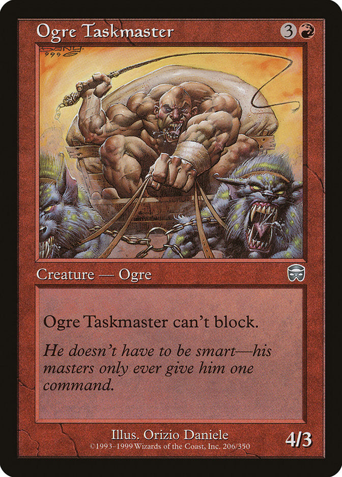 Ogre Taskmaster [Mercadian Masques] | Local Legends