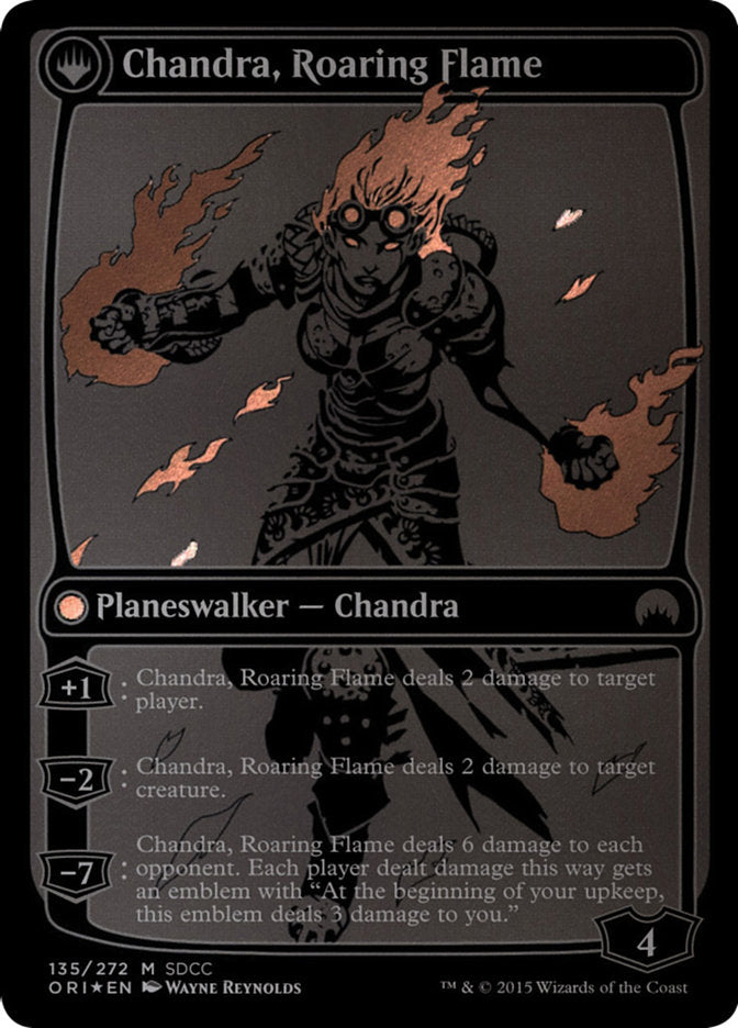 Chandra, Fire of Kaladesh // Chandra, Roaring Flame [San Diego Comic-Con 2015] | Local Legends