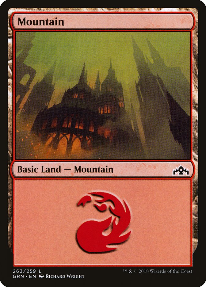 Mountain (263) [Guilds of Ravnica] | Golgari Games