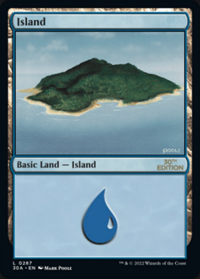 Island (287) [30th Anniversary Edition] | Local Legends