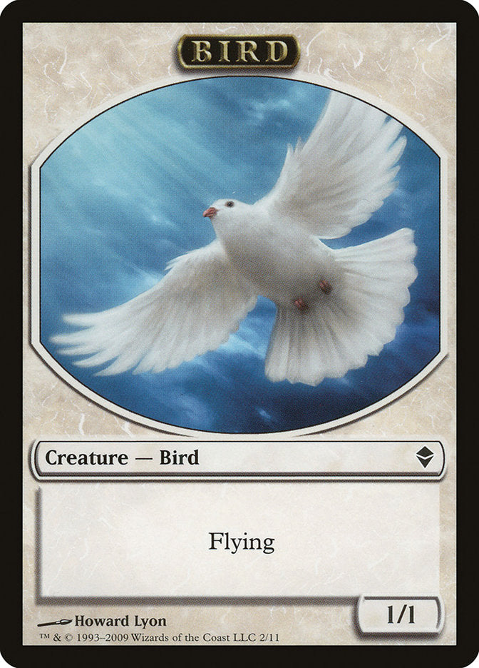 Bird Token [Zendikar Tokens] | Golgari Games