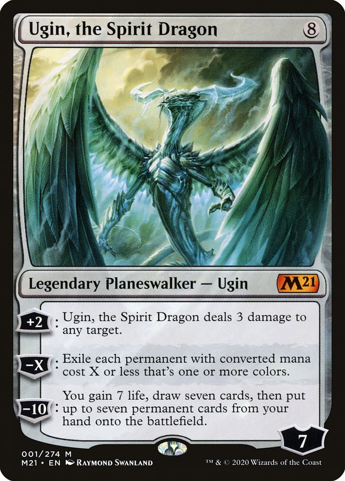 Ugin, the Spirit Dragon [Core Set 2021] | Golgari Games