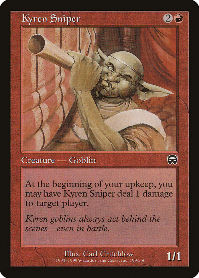 Kyren Sniper [Mercadian Masques] | Local Legends