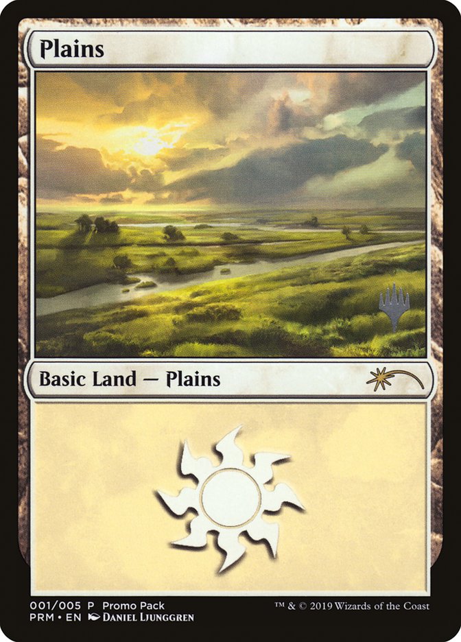 Plains (1) [Core Set 2020 Promo Pack] | Golgari Games