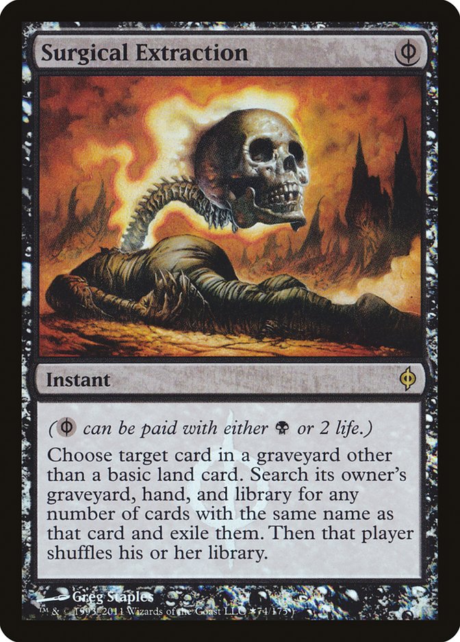Surgical Extraction (Buy-A-Box) [New Phyrexia Promos] | Local Legends