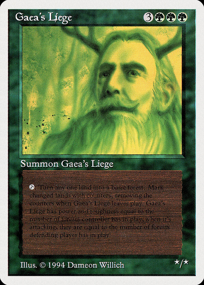 Gaea's Liege [Summer Magic / Edgar] | Local Legends