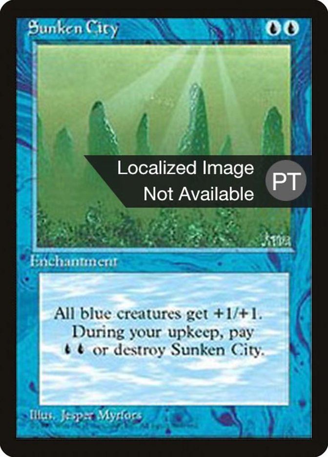 Sunken City [Fourth Edition (Foreign Black Border)] | Golgari Games