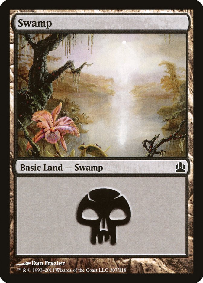 Swamp (307) [Commander 2011] | Local Legends