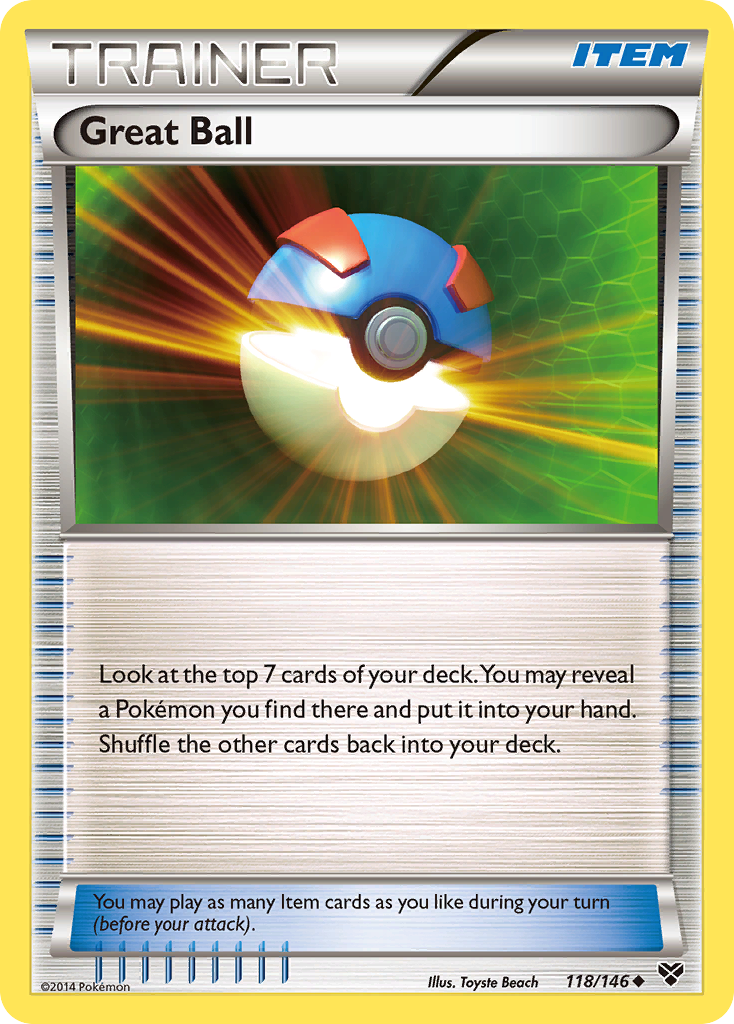 Great Ball (118/146) [XY: Base Set] | Golgari Games