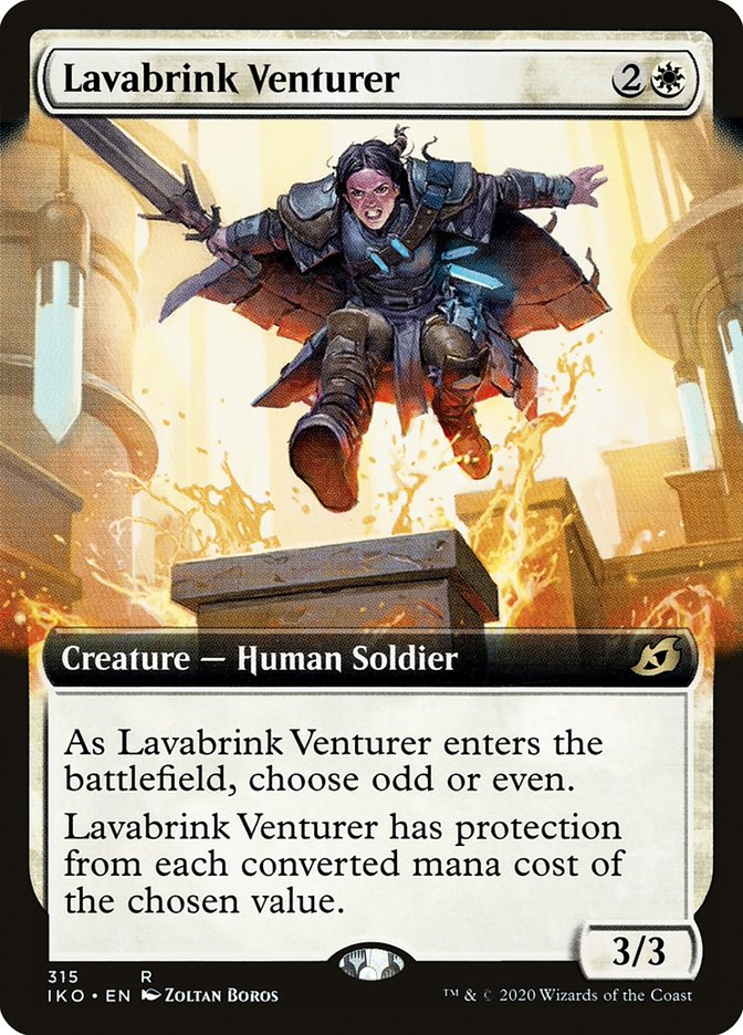 Lavabrink Venturer (Extended Art) [Ikoria: Lair of Behemoths] | Local Legends