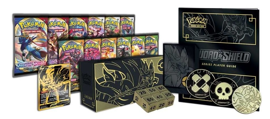 Sword & Shield - Elite Trainer Box Plus (Zacian) | Golgari Games